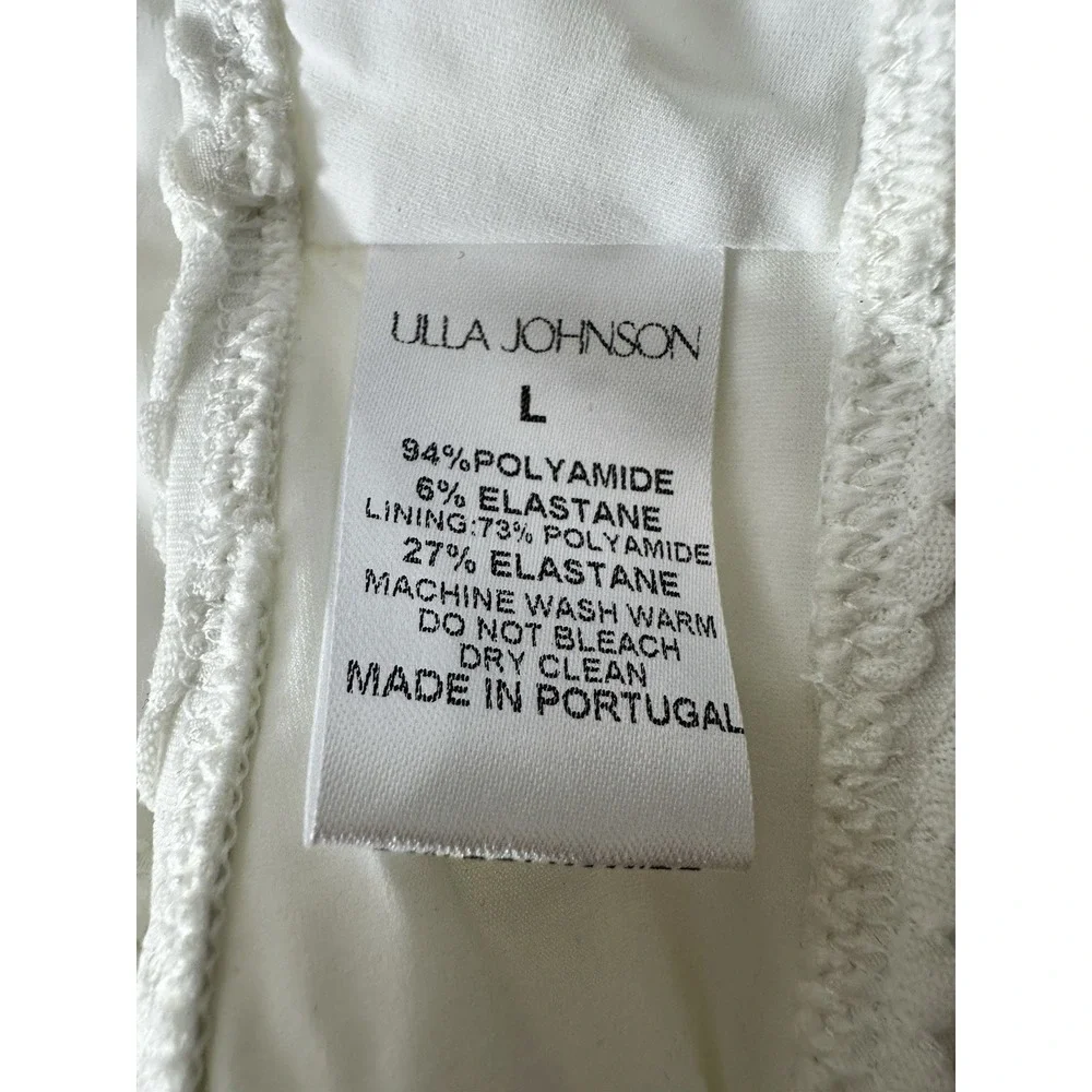 New ULLA Johnson Dani Bikini Bottom Women's Large Shell Beach Vacation MSRP $180